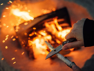 the carter knife widdling wood