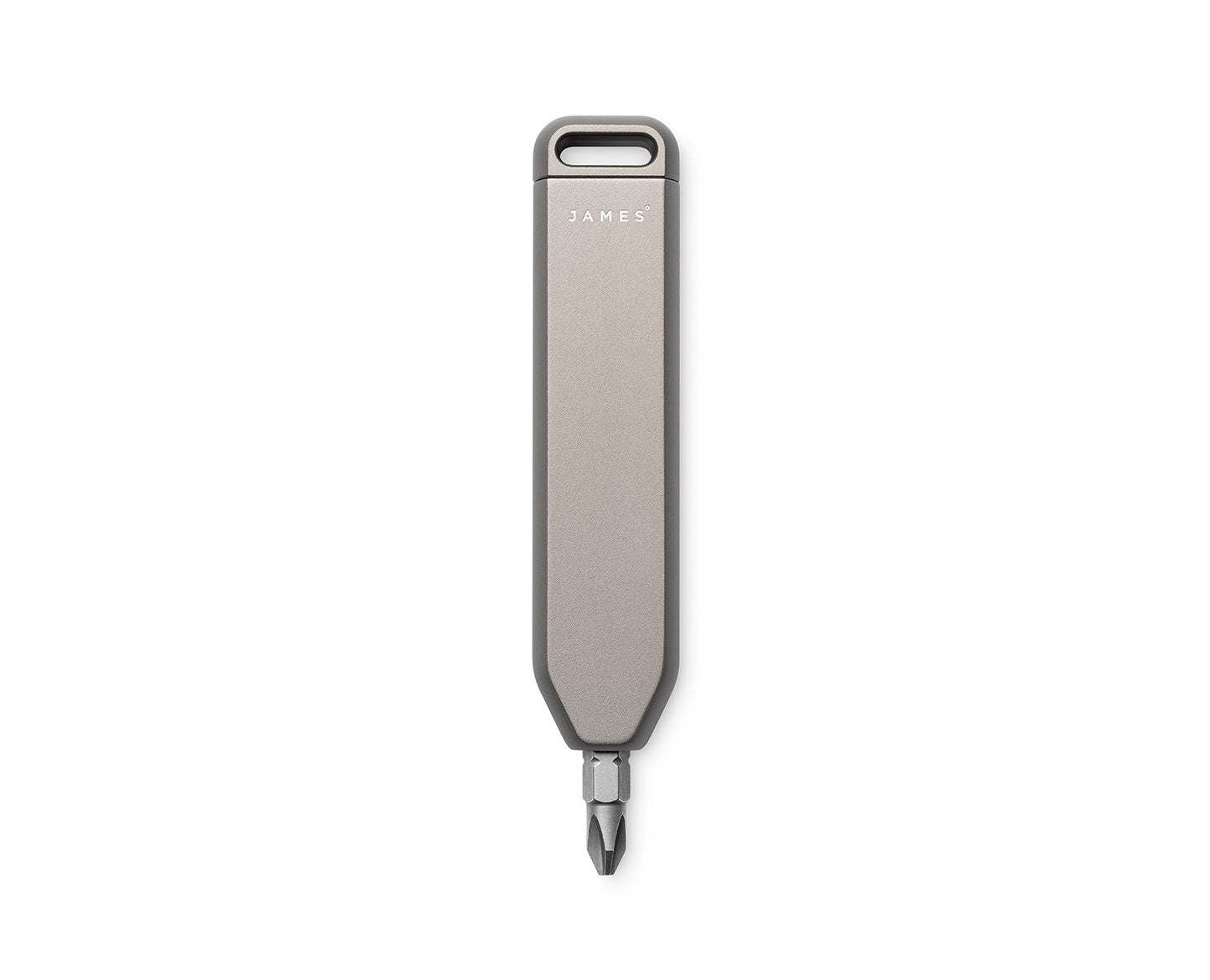 The Warrick EDC Screwdriver in coyote tan on a white background.