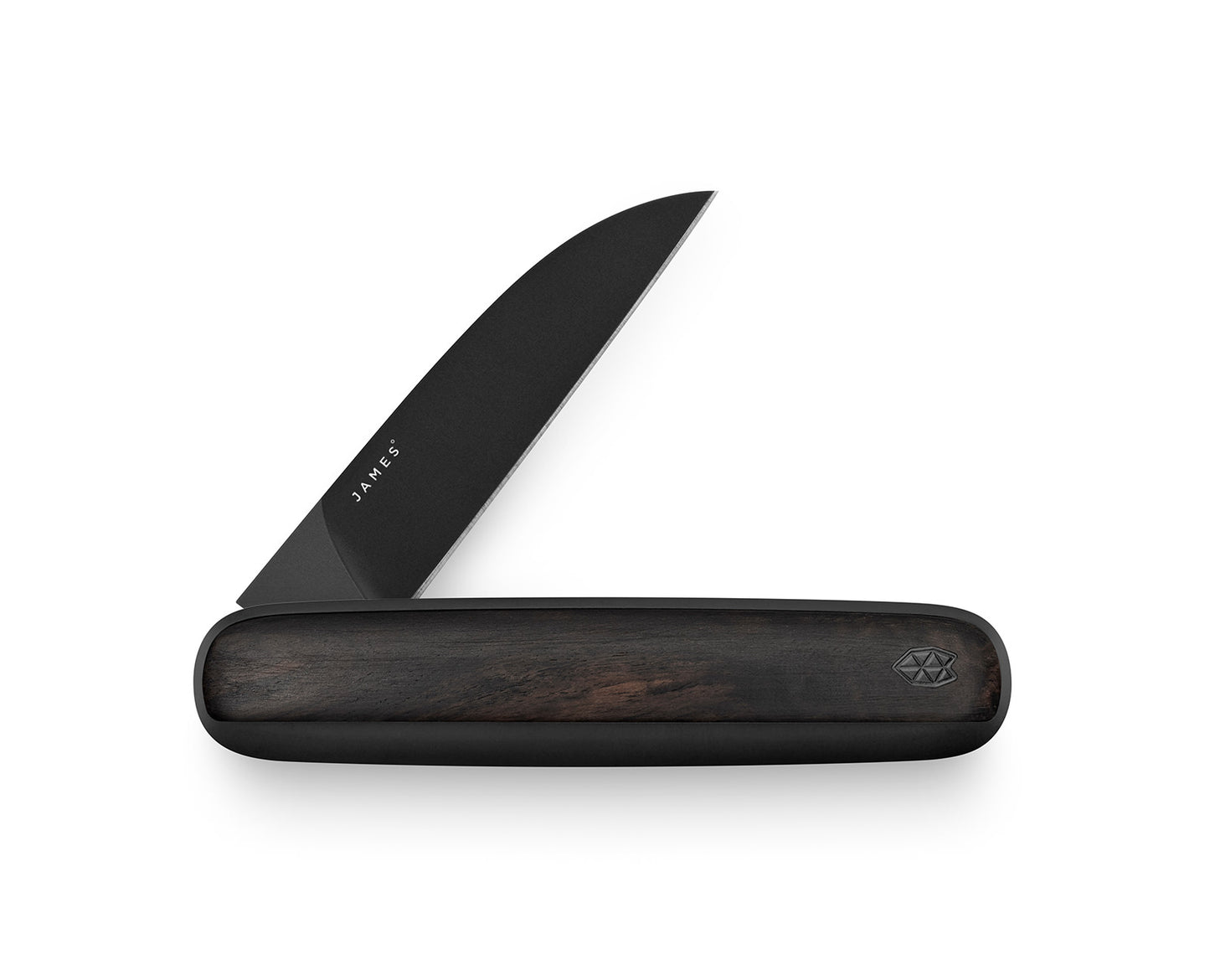The Pike classic gentlemen's knife with ebony scales.