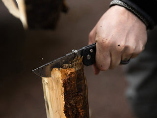 the kline cutting wood
