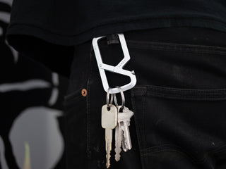 the mehlville carabiner on hip