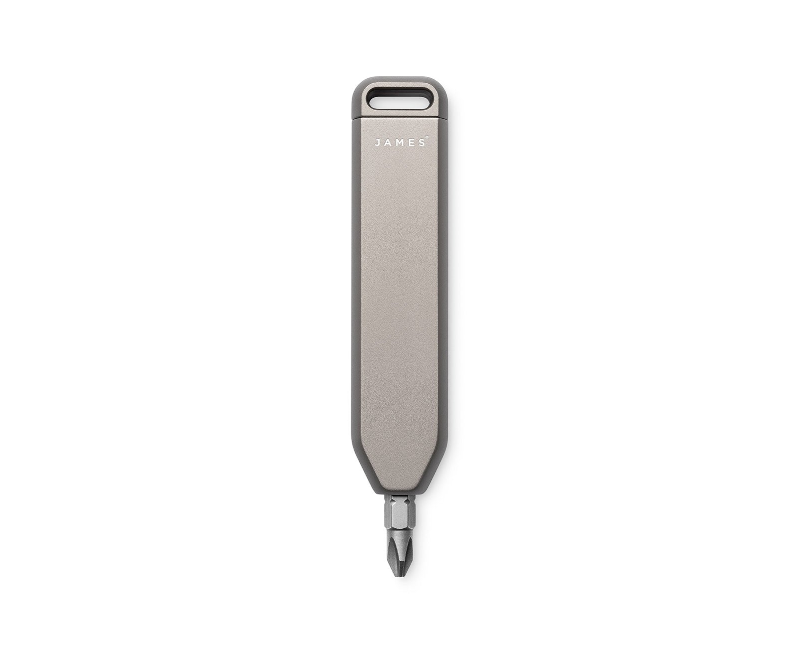 The Warrick EDC Screwdriver in coyote tan on a white background.